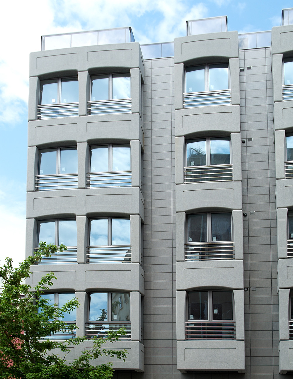 Edificio Miradores en la calle Finlandia