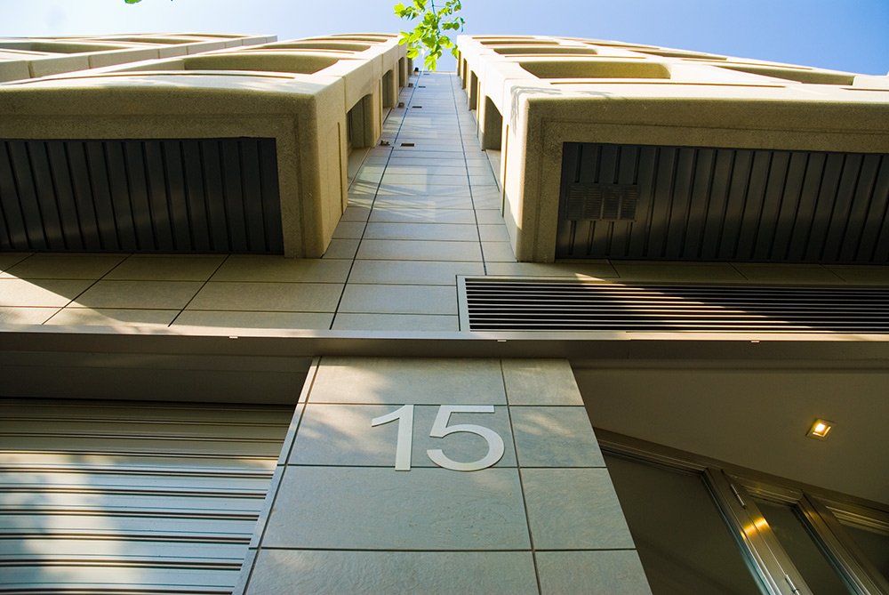 Edificio Miradores en la calle Finlandia