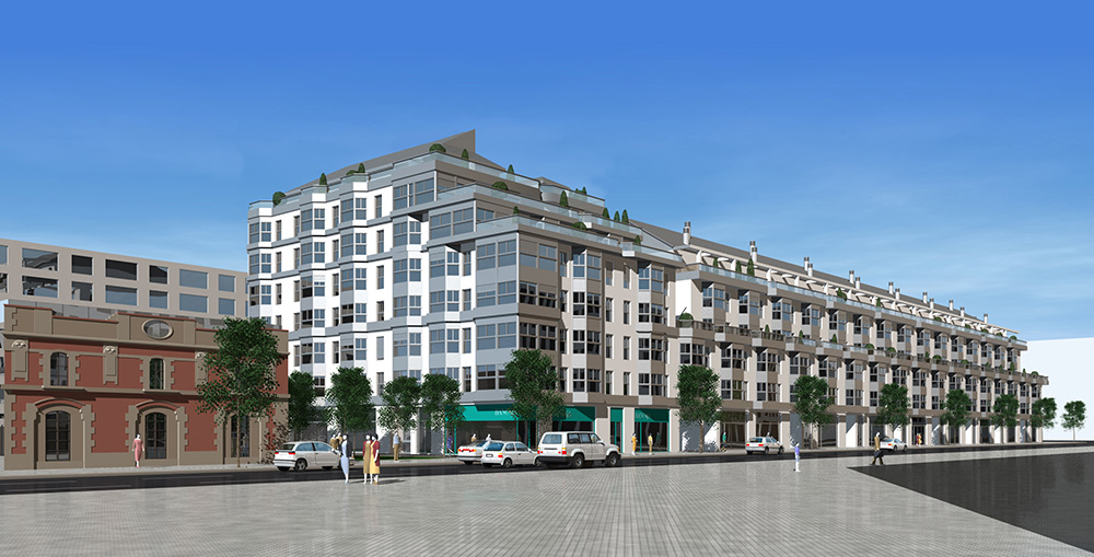 Edificio en la calle Jose Aguilar