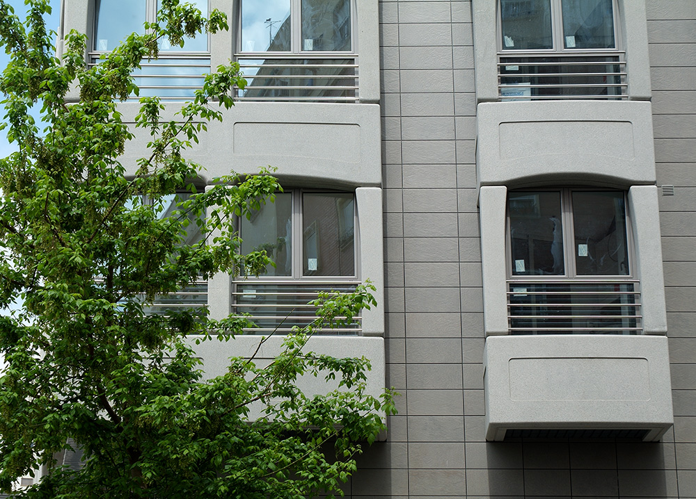 Edificio Miradores en la calle Finlandia